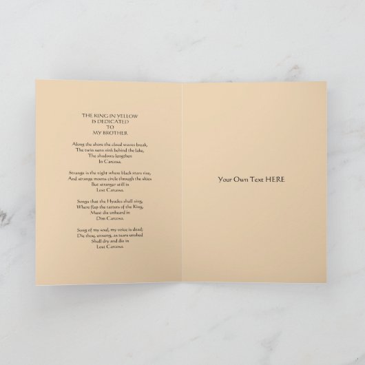  Koning in Gele Verhalen | KAART (Binnen)