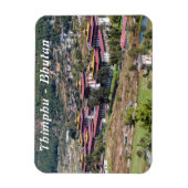 Koning in Thimphu - Bhutan Magneet (Verticaal)