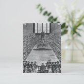 Koning James I in de Kamers van het Parlement, 162 Briefkaart (Staand voorkant)