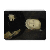 Koning James VI met Sparrow Hawk - 1574 Magneet (Horizontaal)