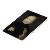 Koning James VI met Sparrow Hawk - 1574 Magneet (Linkerzijde)