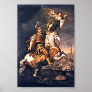 Koning John III Sobieski, strijd om Wenen Poster