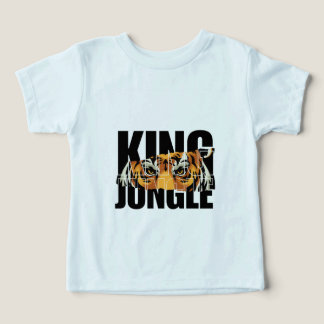 KONING JUNGLE T-SHIRT VOOR KINDEREN PEUTER
