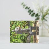 Koning Kalakaua Statue, Honolulu, HI Briefkaart (Staand voorkant)