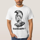 Koning Kamehameha I Hawaïaanse Eilanden Tropische  T-shirt (Voorkant)