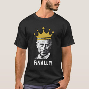Koning Karel III Kroning Memorabilia Py T-shirt