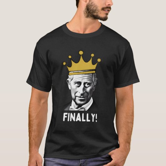 Koning Karel III Kroning Memorabilia Py T-shirt (Voorkant)