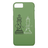 Koning & Koningin iPhone / iPad hoesje (Achterkant)