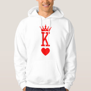 Koning Koningin Koningin Couple Halloween Costume Hoodie