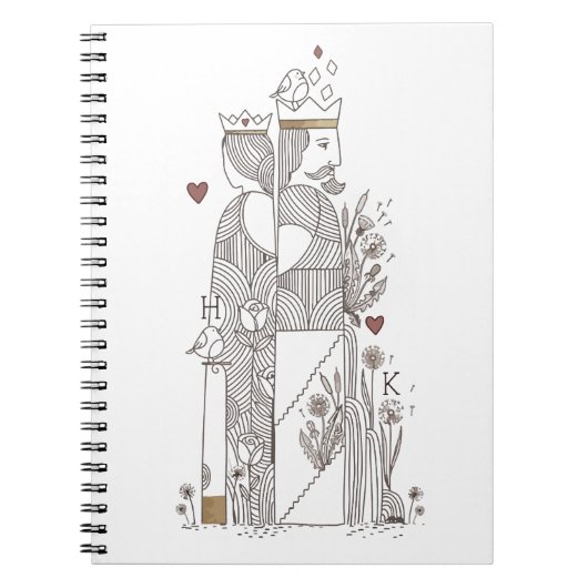 Koning+Koningin Notitieboek (Voorkant)