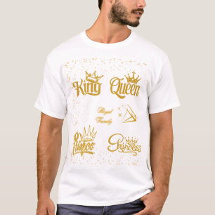 Koning, Koningin, Prinses & Prinses Koninklijke Fa T-shirt