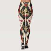Koning & Koningin van Harten Leggings (Achterkant)