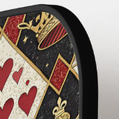 Koning & Koningin van Harten Pickleball Paddle (Links Detail)