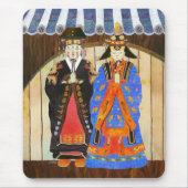 Koning & Koningin's Wedding Mousepad Muismat (Voorkant)