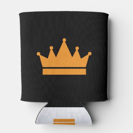 Koning Kroon Illustratie Blikjeskoeler (Achterkant)