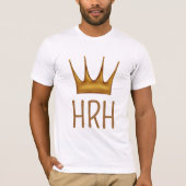 Koning Kroon Monogram T-shirt (Voorkant)