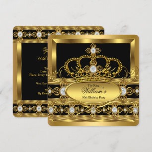 Koning Kroon Prins Koningin Koninklijk Goud Diaman Kaart