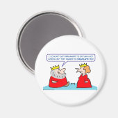 Koning Lady Godiva reguleren Outlaw Magneet (Voorkant / Achterkant)