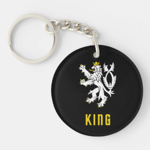 Koning Leeuw Crest Sleutelhanger