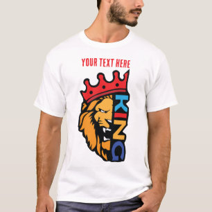 Koning Leeuw – Koninklijke Kracht Kracht Dier Ontw T-shirt