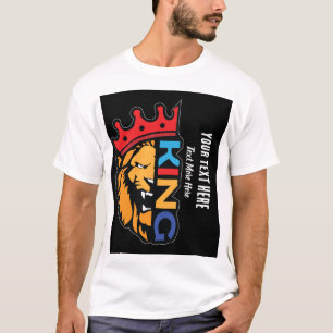 Koning Leeuw – Koninklijke Kracht Power Animal Des T-shirt