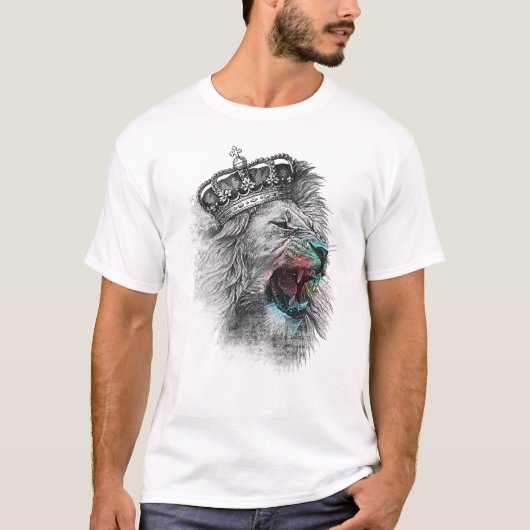 Koning leeuw t-shirt (Voorkant)