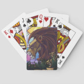 Koning Lion en kubussen Pokerkaarten (Achterkant)