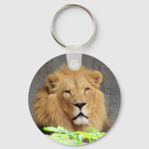 Koning Lion Mane Man van de Pride Sleutelhanger