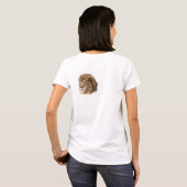 Koning Lion T-Shirt, Vrouw T-shirt (Achterkant volledig)