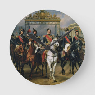 Koning Louis-Philippe (1773-1850) van Frankrijk en Ronde Klok