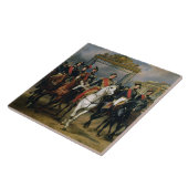 Koning Louis-Philippe (1773-1850) van Frankrijk en Tegeltje (Zijkant)