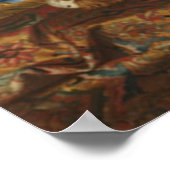 Koning Louis XV als kind van Riqaud Poster (Hoek)