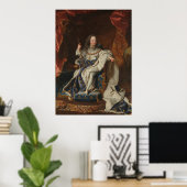 Koning Louis XV als kind van Riqaud Poster (Thuiskantoor)