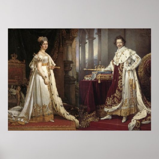 Koning Ludwig I van Beieren Poster (Voorkant)