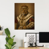 Koning Luipaard Poster (Thuiskantoor)