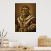 Koning Luipaard Poster (Keuken)