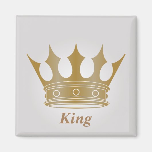 koning magneet (Voorkant)