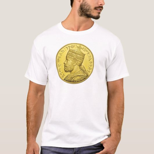KONING MENELIK T-Shirt (Voorkant)