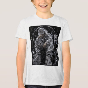 Koning Mentaliteit Diamant Streetwear Esthetiek Tri-Blend Shirt