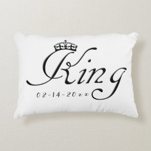 Koning met Kroon Accent Kussen