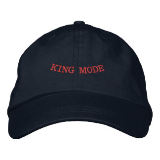 Koning Mode Gedrukte Navy Kleur Stijlvolle Hoed Ma Geborduurde Pet