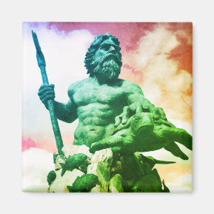 koning neonroman mythologie magneet