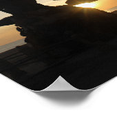 Koning Neptune Virginia Beach sunrise Poster (Hoek)