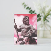 koning neptunus briefkaart (Staand voorkant)