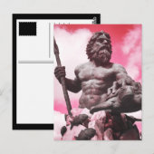 koning neptunus briefkaart (Voorkant / Achterkant)