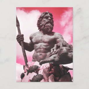 koning neptunus briefkaart