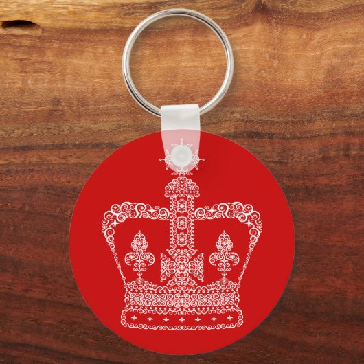 Koning of koningin sleutelhanger (Voorkant)