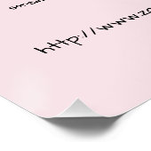 "Koning op de weg" Perfect Poster (Hoek)