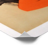  koning op troon met Stein Beer Poster (Hoek)