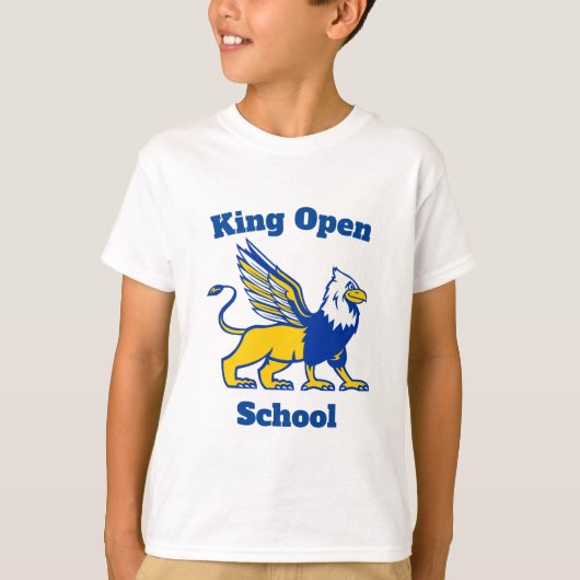 Koning Open T-shirt - Kinder (Voorkant)